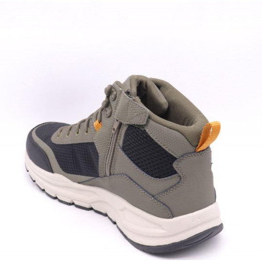 Skechers scarpa da Trail da uomo Escape Plan 2.0 Woodrock 51705 OLBK verde oliva-nero 3