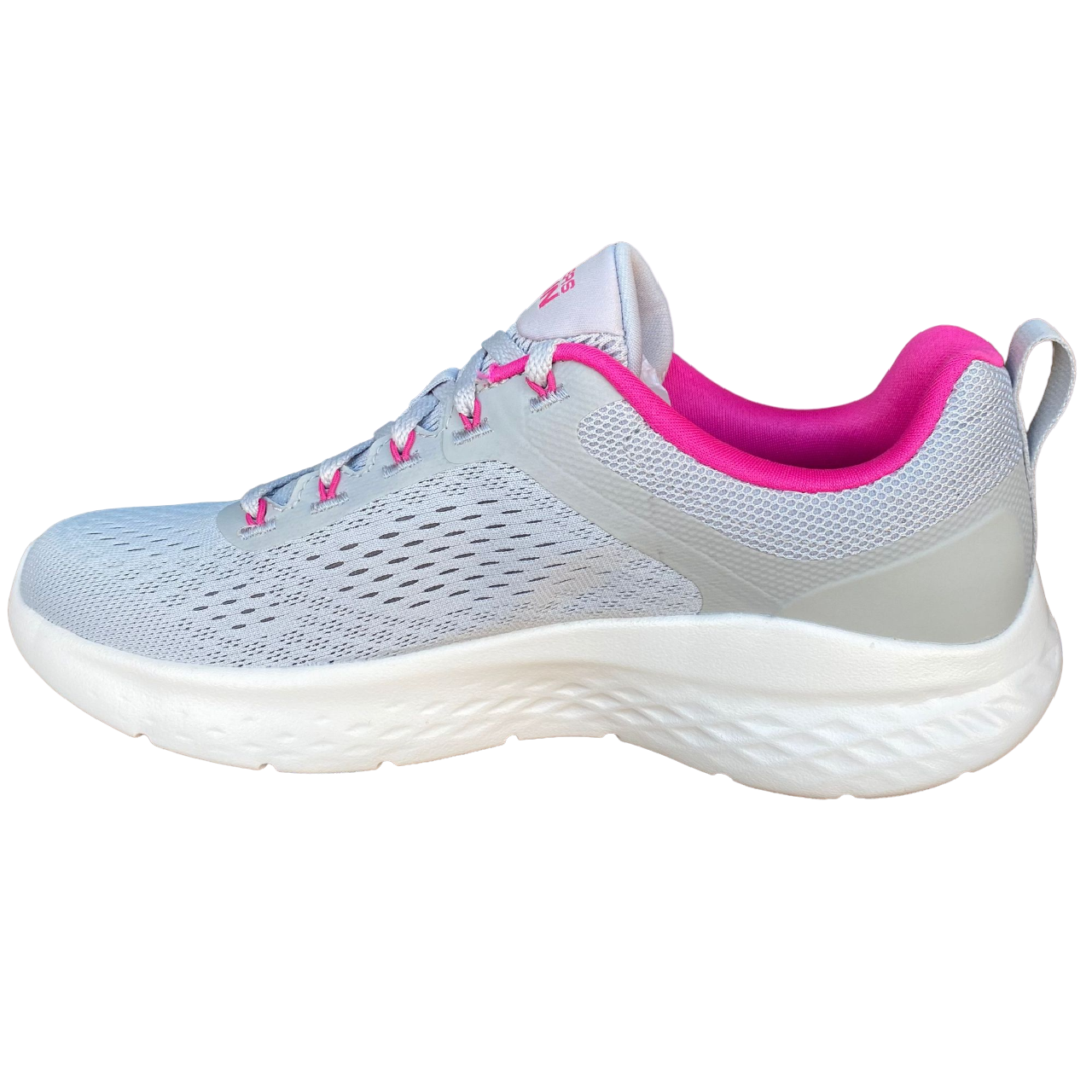  Skechers scarpa da corsa da donna Go Run Lite 129423/GYPK grigio-rosa