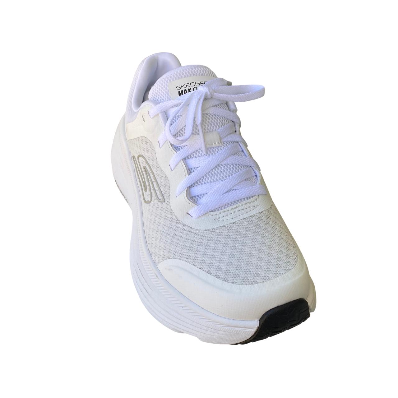Skechers scarpa da corsa da donna Max Cushioning Endeavour 129470/WBK bianco