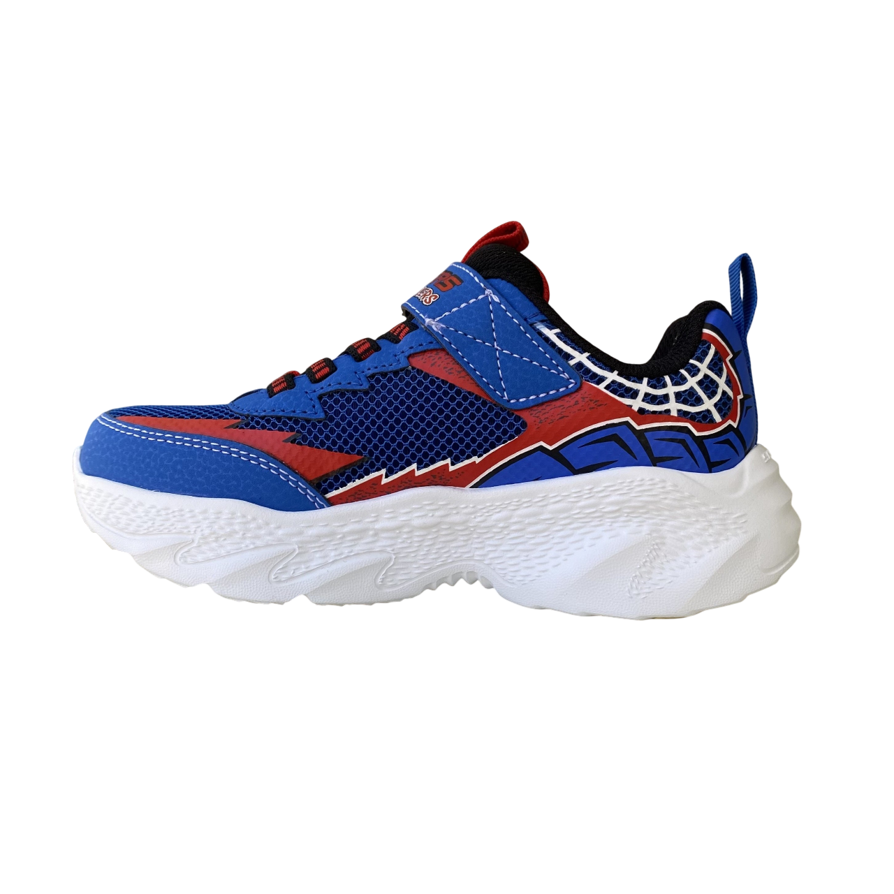 Skechers scarpa da ginnastica da bambino Creature Crawlers 402120L/BLRD blu-rosso