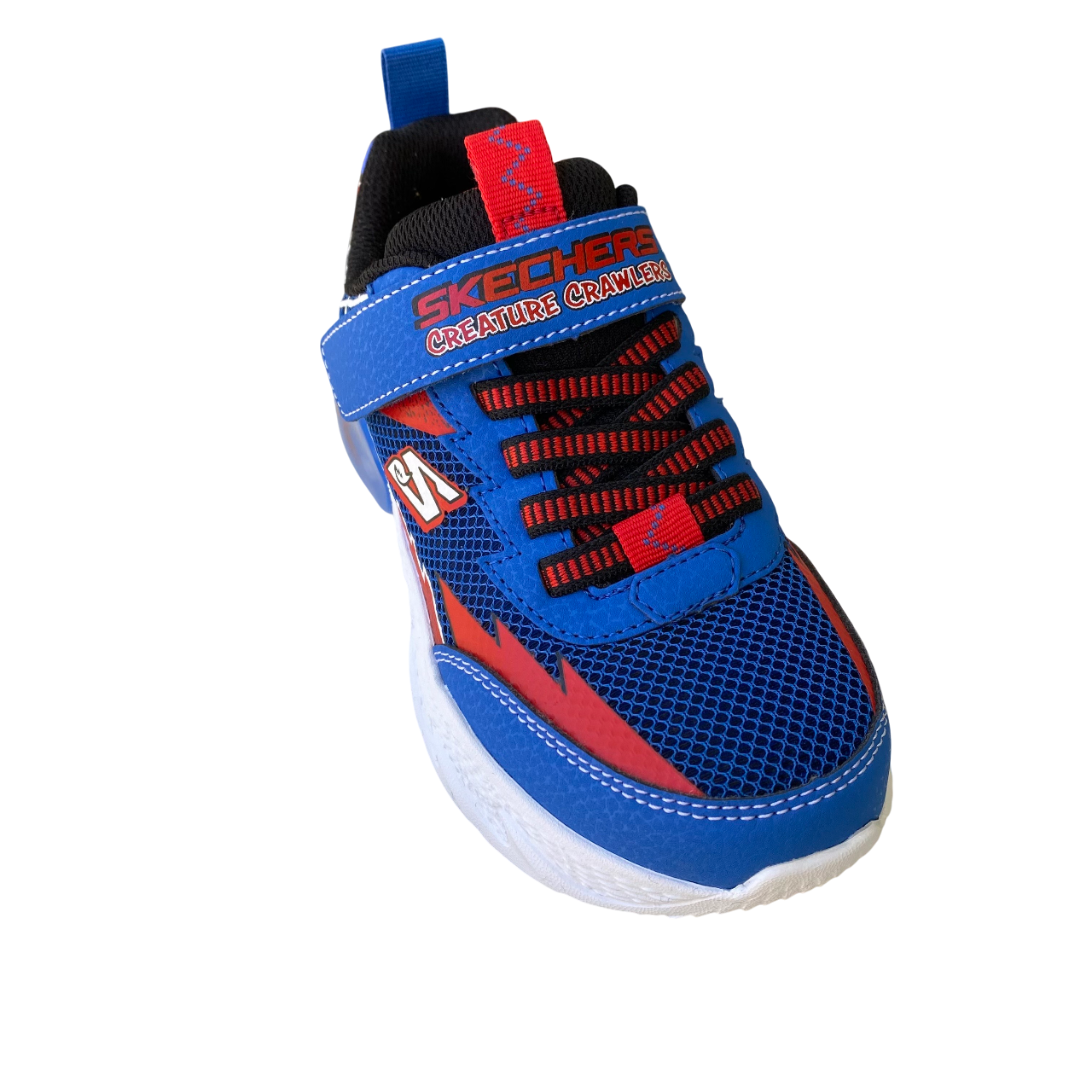 Skechers scarpa da ginnastica da bambino Creature Crawlers 402120L/BLRD blu-rosso
