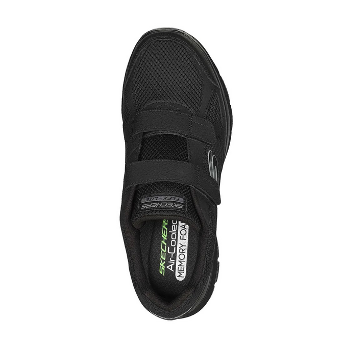 Skechers scarpa da ginnastica da uomo con strappo Flex Advantage4.0 Fortner 232578/BBK nero