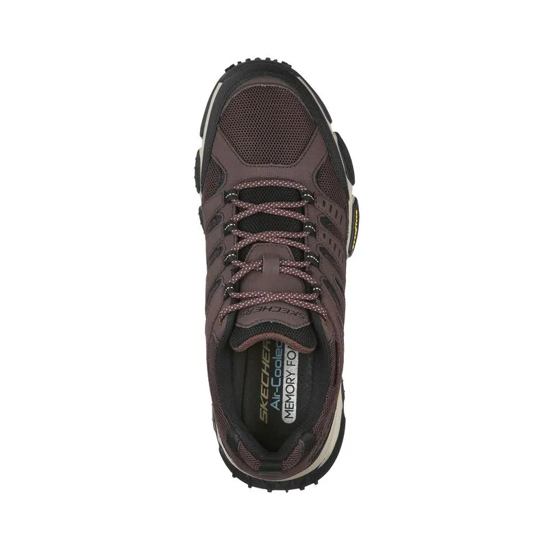 Skechers scarpa da outdoor da uomo Skech-Air Envoy 237214/BRBK marrone-nero vista dall'alto