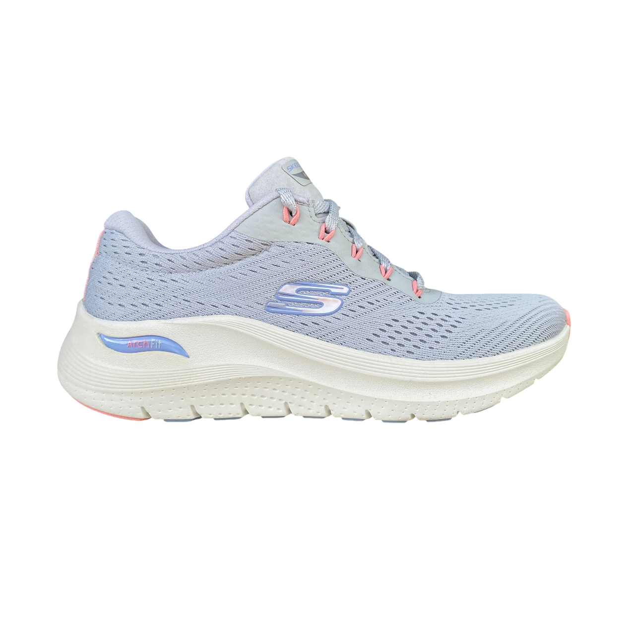 Skechers scarpa sneakers da donna Arch-FIt 2.0 Big League 150051/LGMT grigio chiaro