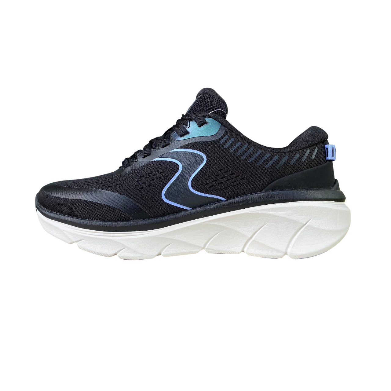Skechers scarpa sneakers da donna D'Lux Walker 2.0 Active Pace nero-lavanda
