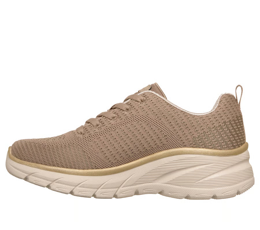 Skechers scarpa sneakers da donna Fashion Fit 2.0 - Moonlight Glow taupe-gold