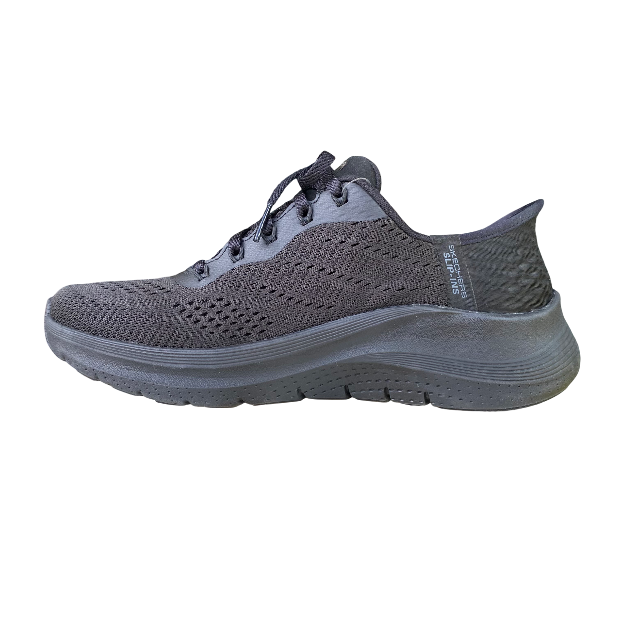 Skechers scarpa sneakers da donna Slip-Ins Arch Fit 2.0 Easy Chic 150066/BBK nero