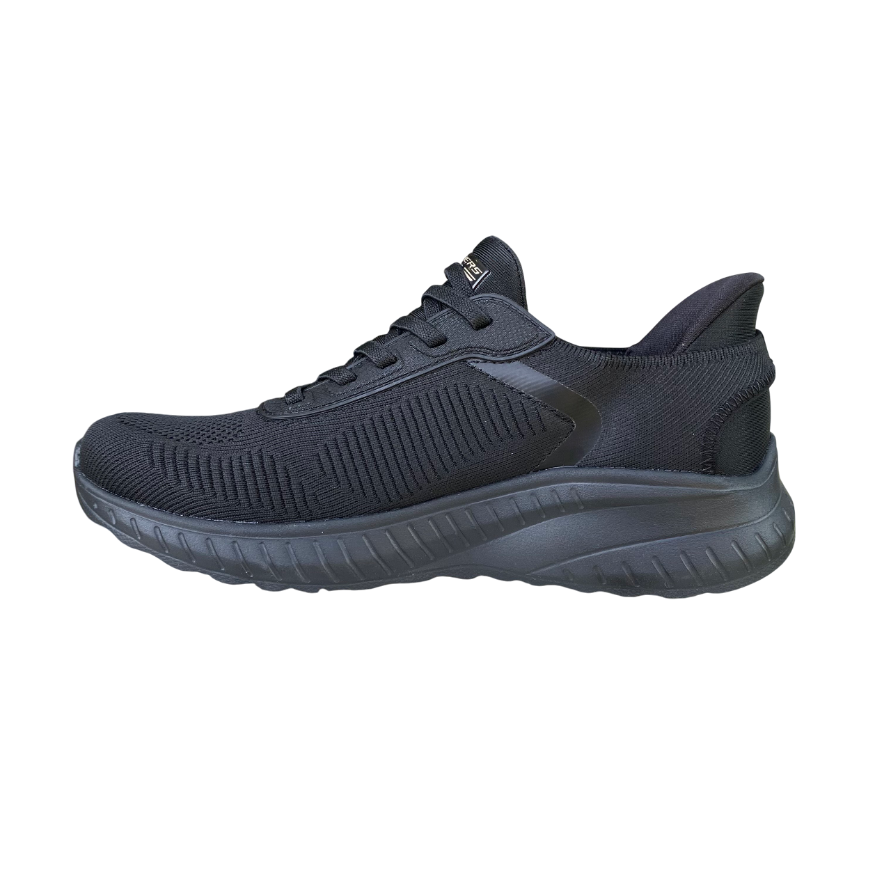 Skechers scarpa sneakers da donna Slip-ins BOBS Sport Squad Chaos 117497/BBK nero