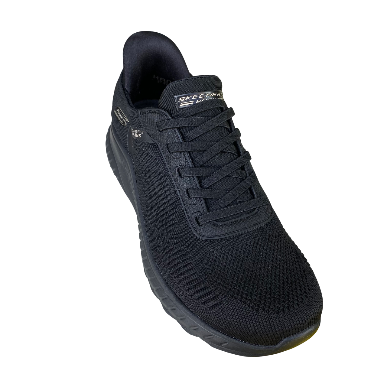 Skechers scarpa sneakers da donna Slip-ins BOBS Sport Squad Chaos 117497/BBK nero