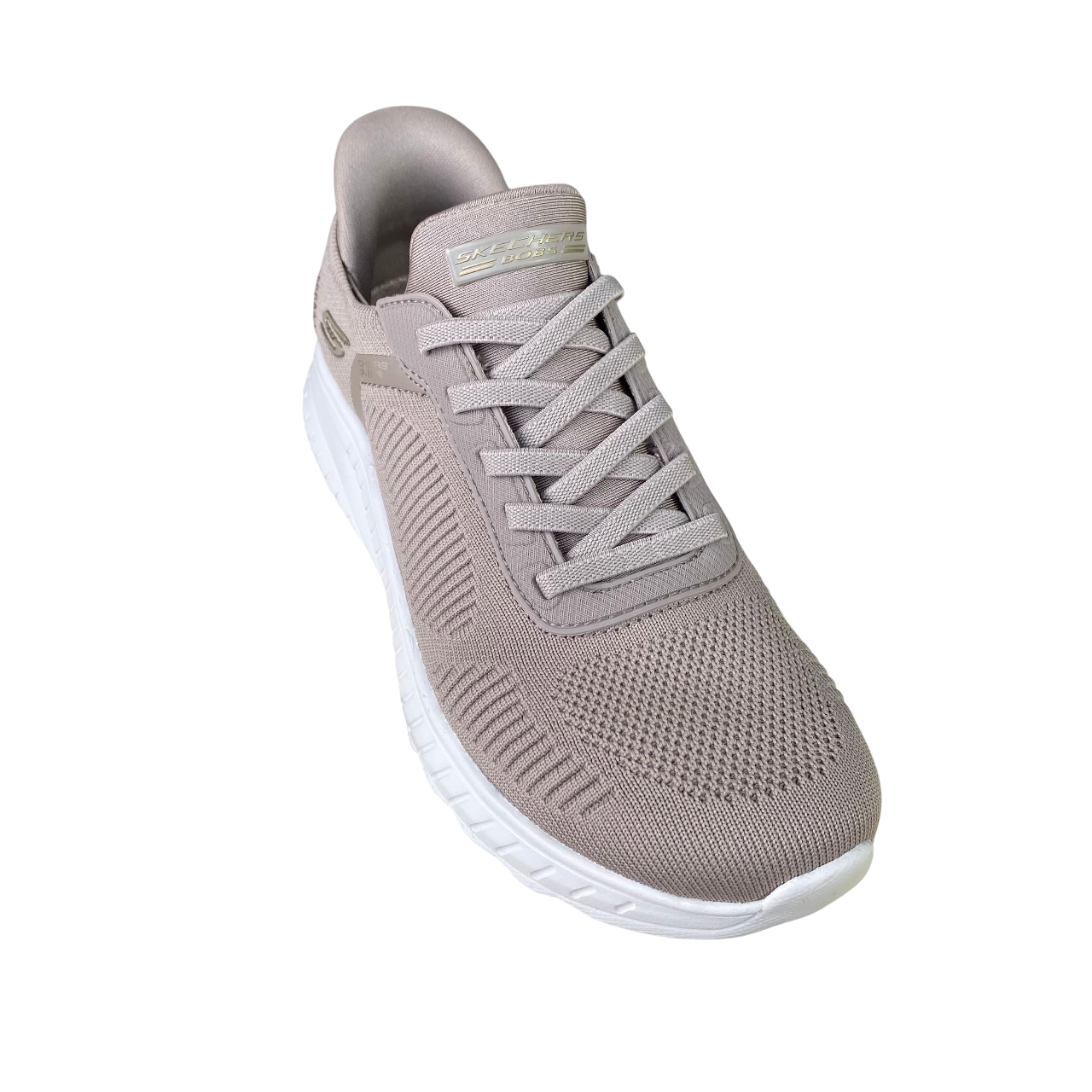 Skechers scarpa sneakers da donna Slip-ins BOBS Sport Squad Chaos 117497/TPE tortora