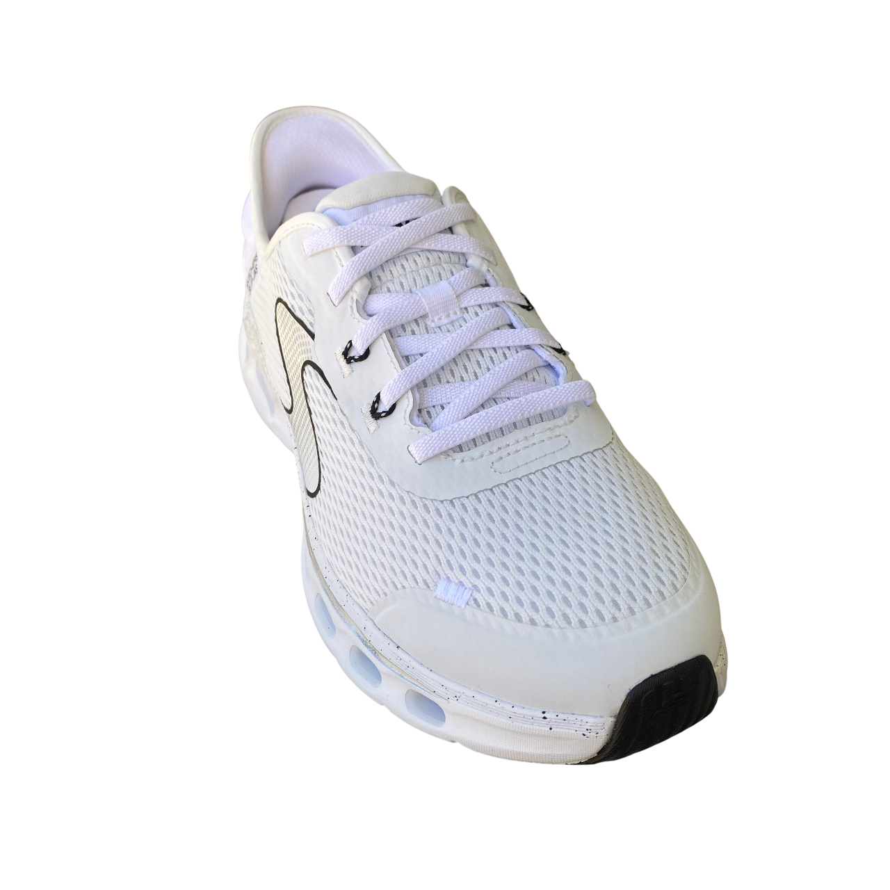 Skechers scarpa sneakers da donna Slip-ins: GO WALK Glide-Step 2.0 125116/WBK bianco