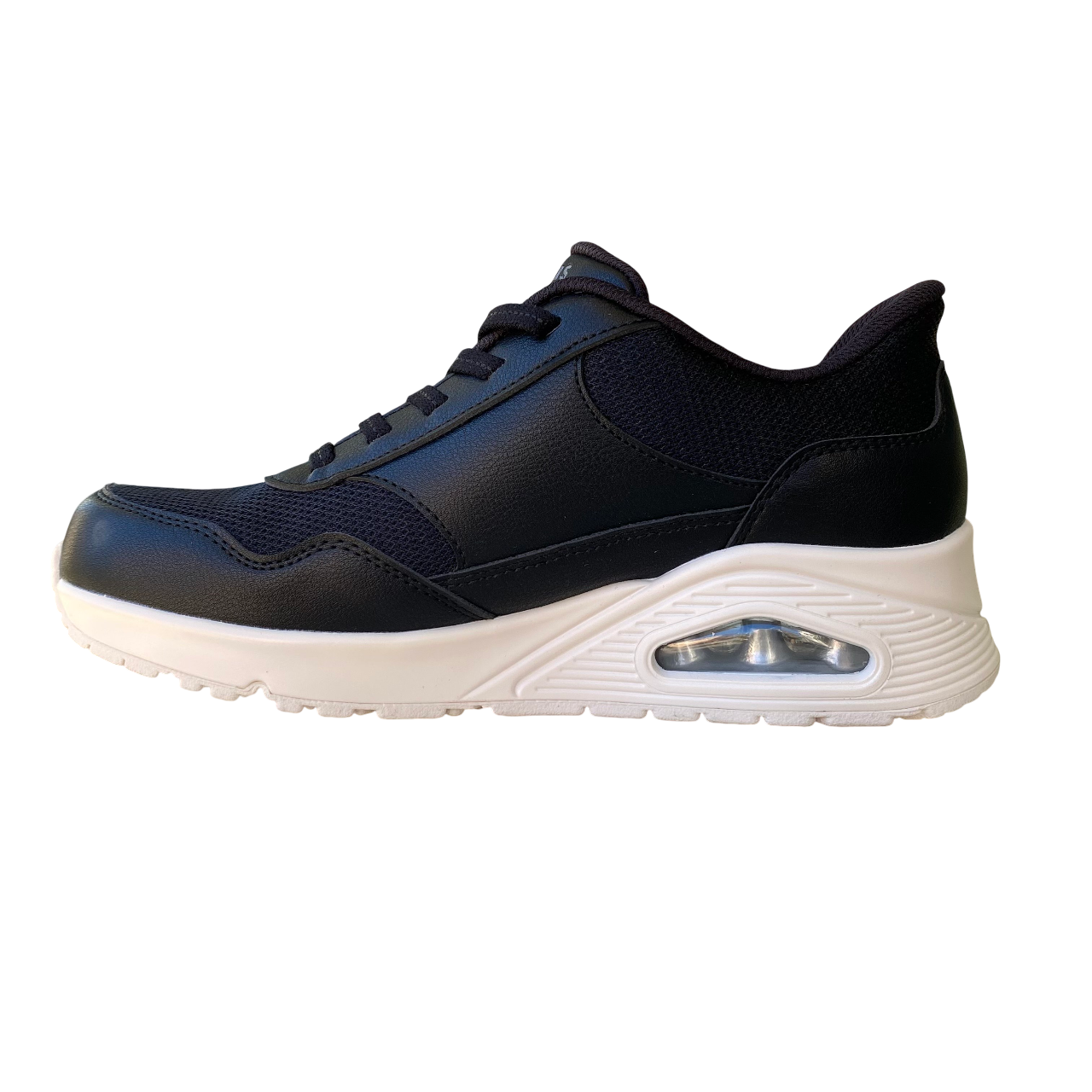 Skechers scarpa sneakers da donna Slip-ins Uno Banksia 177117/BLK nero