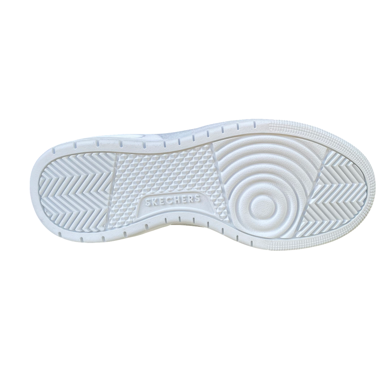 Skechers scarpa sneakers da donna Uno Court Fast Break 177705/WHT bianco