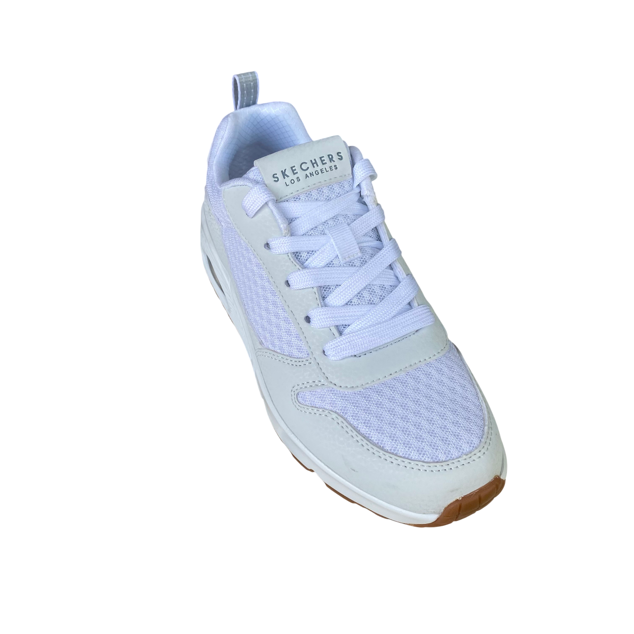 Skechers scarpa sneakers da junior Uno Powex 403667L/WHT bianco
