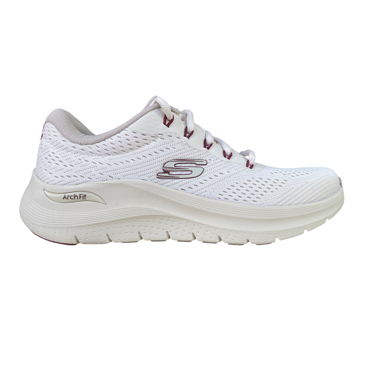 Skechers scarpa sneakers da uomo Arch Fit 2.0 232700/OFWT bianco spento