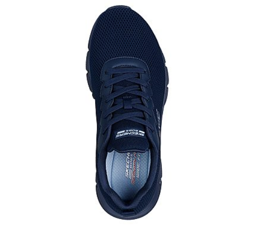 Skechers scarpa sneakers da uomo Bobs B Flex--Chill Edge 118106/NVY blu 3
