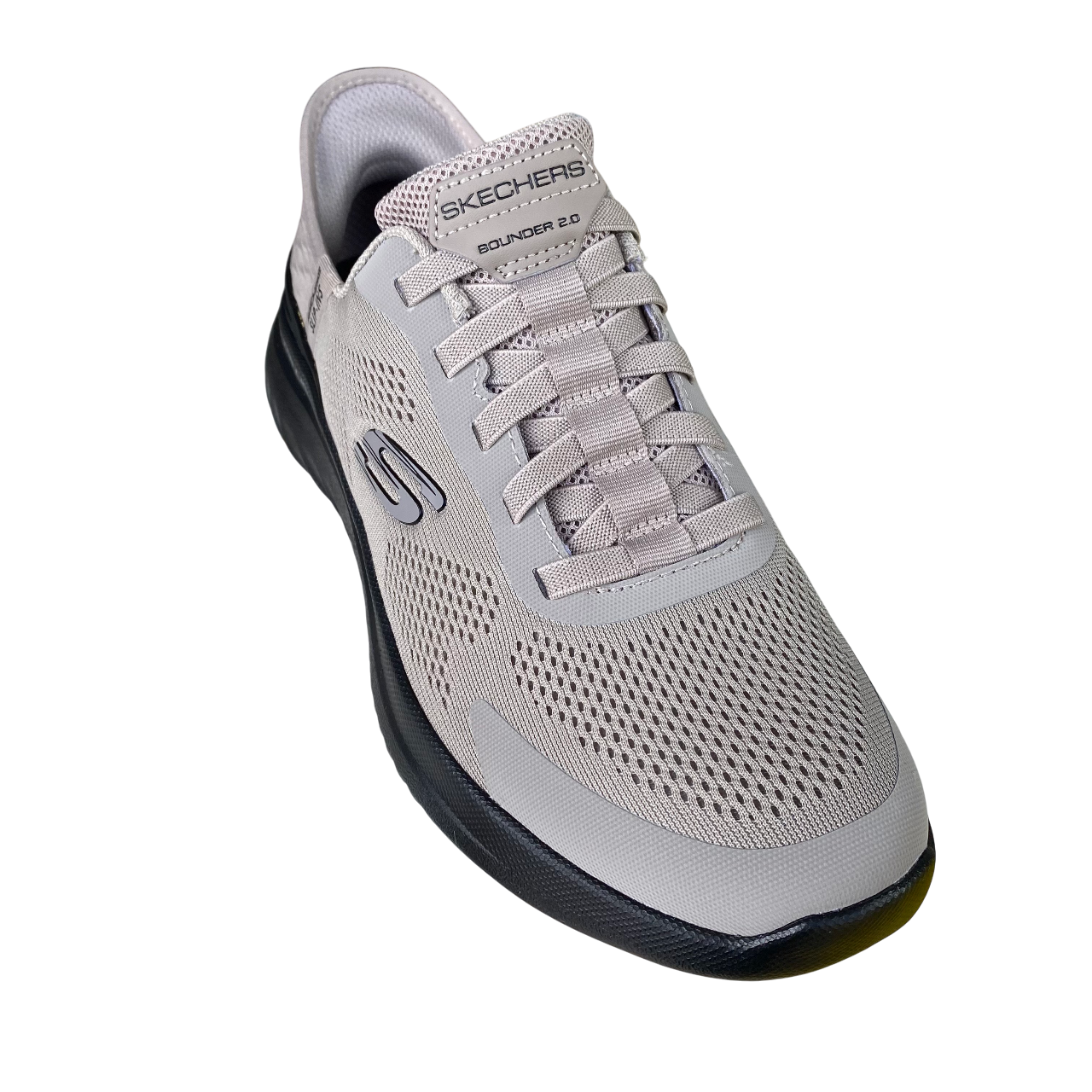 Skechers scarpa sneakers da uomo Bounder 2.0 Emerged 232459/TPBK tortora-nero