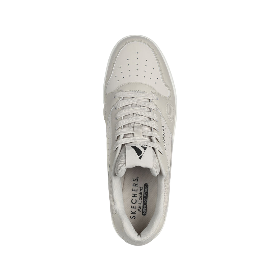 Skechers scarpa sneakers da uomo Koopa Tiebreak Low 183250/OFWT bianco spento 3