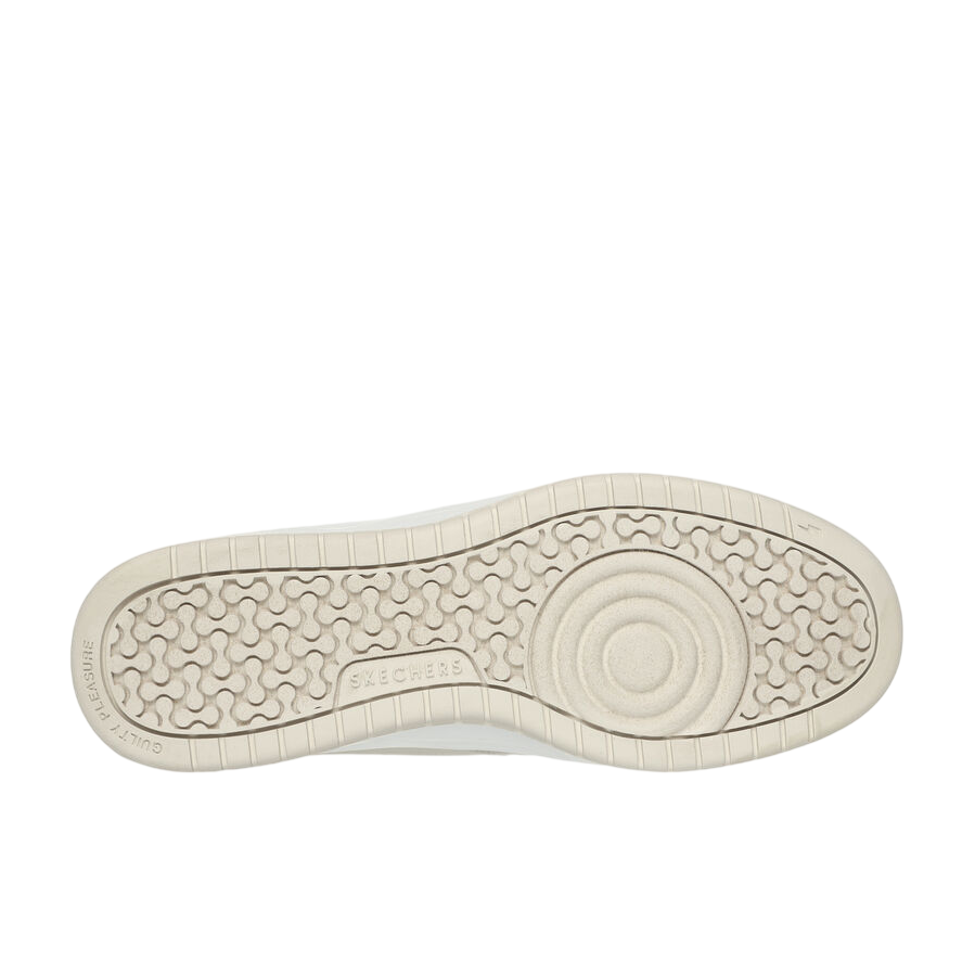 Skechers scarpa sneakers da uomo Koopa Tiebreak Low 183250/OFWT bianco spento 4