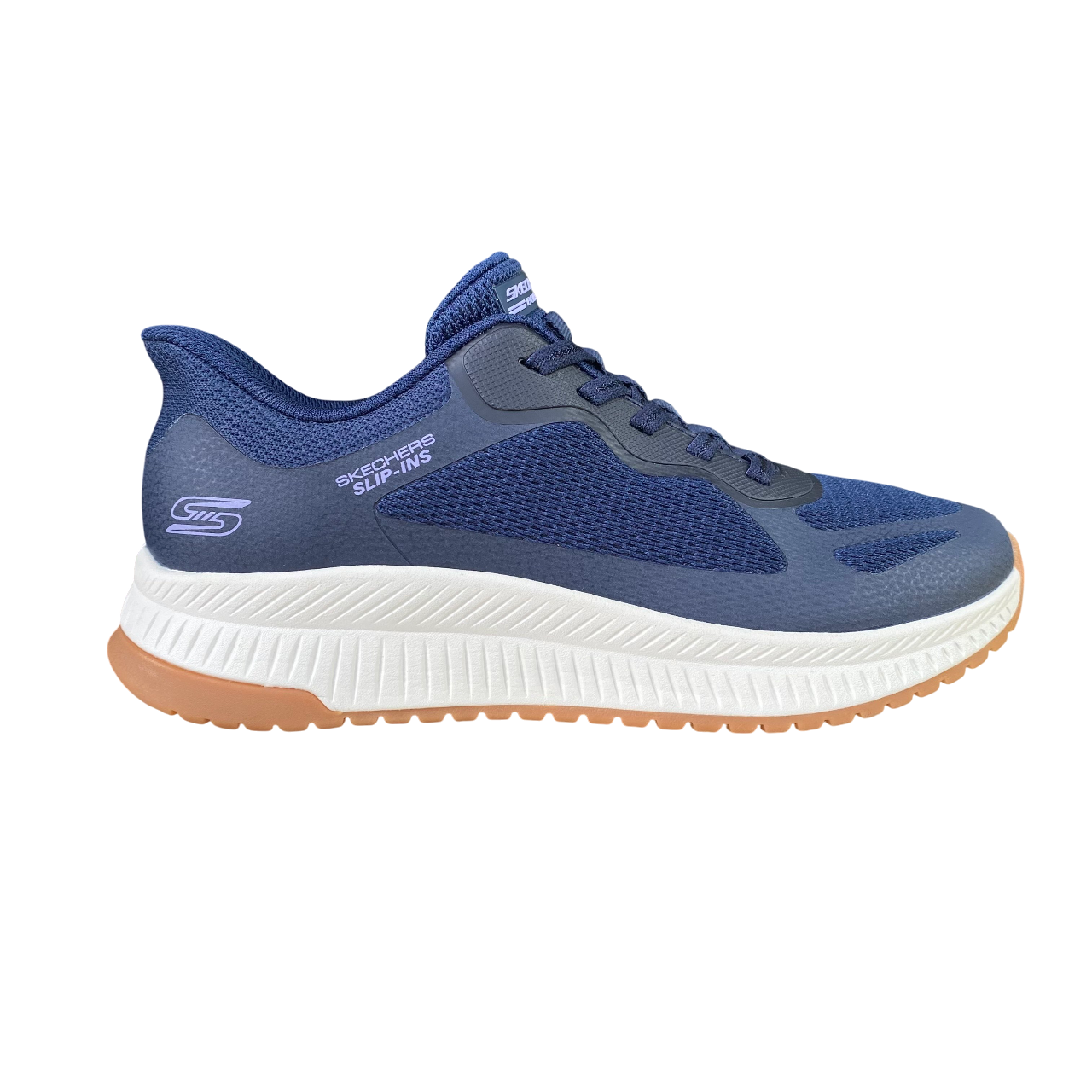 Skechers scarpa sneakersa da donna Slip-ins BOBS Squad 4 Staple Look 117624/NVY blu