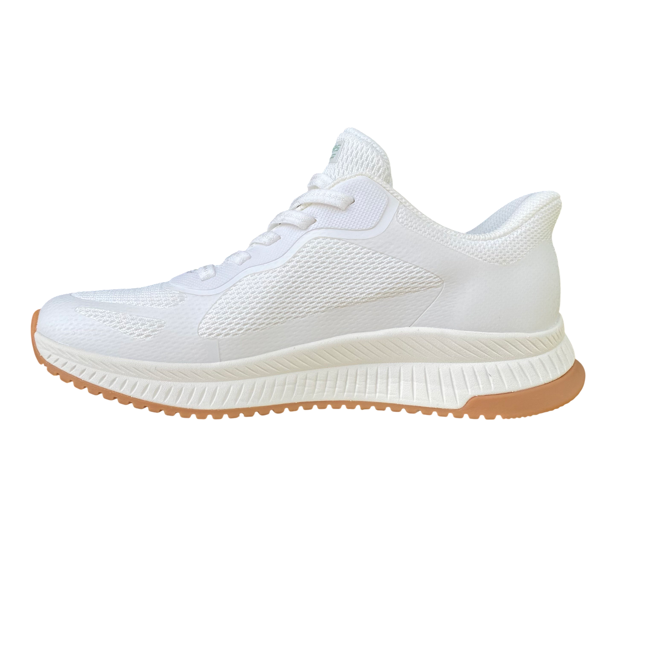 Skechers scarpa sneakersa da donna Slip-ins BOBS Squad 4 Staple Look 117624/WHT bianco