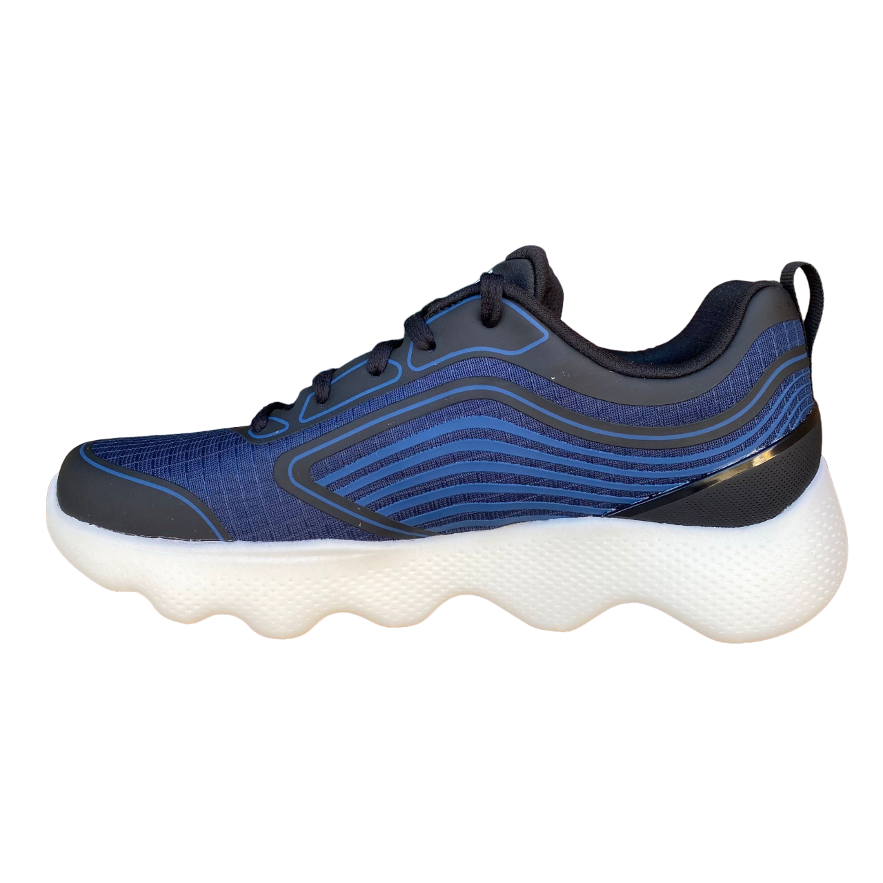 Skechers scarpa sportiva per il tempo libero Go Walk Massage Fit Hidro 216412/NVBK vista interna