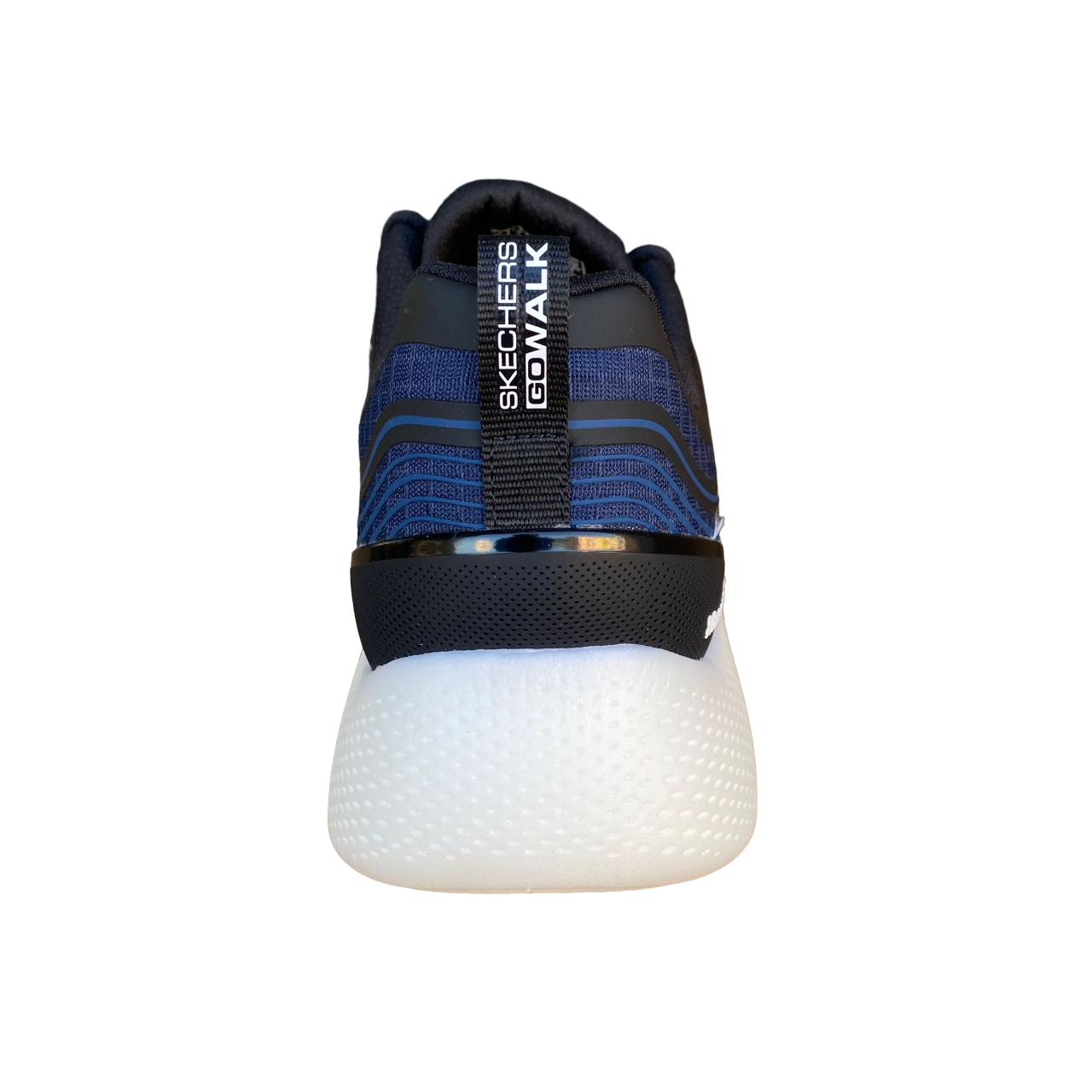 Skechers scarpa sportiva per il tempo libero Go Walk Massage Fit Hidro 216412/NVBK vista tallone