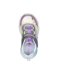 Skechers scarpa da ginnastica da bambina con luci Unicorn Charmer Twilight Dream 302681N/PRMT porpora-multi