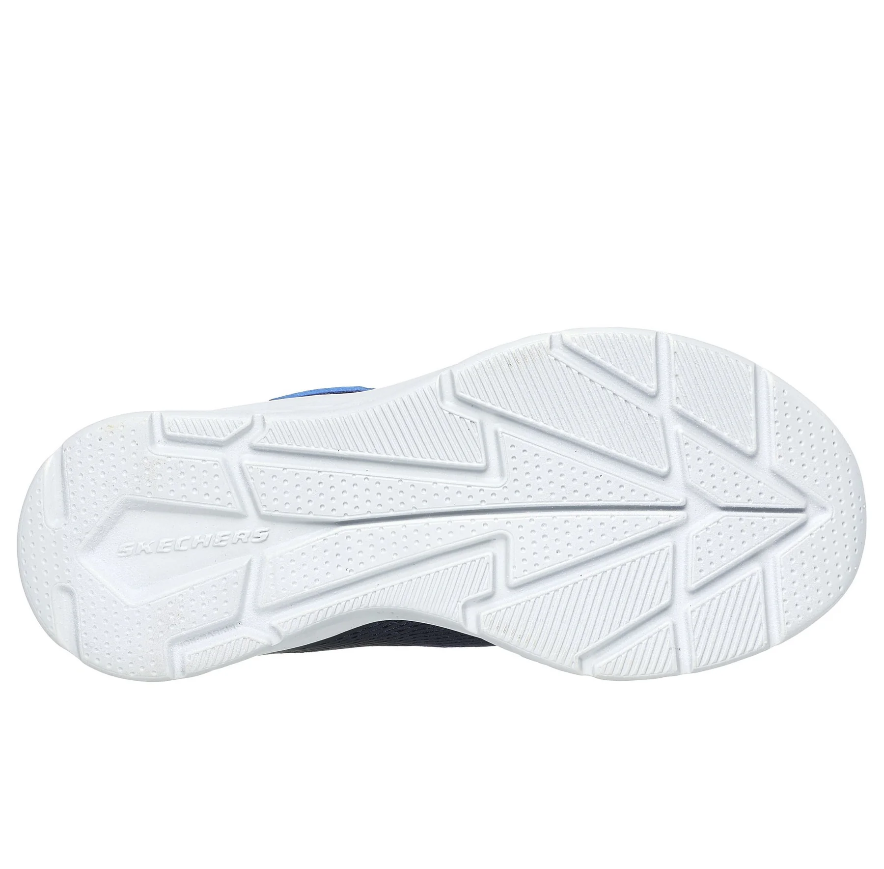 Skechers scarpa da ginnastica da ragazzo Microspec II Zovrix 403924LNBLM blu-nero-lime