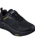 Skechers scarpa da outdoor da uomo Relaxed Fit Arch Fit Road Walker Recon 237333/BBK nero