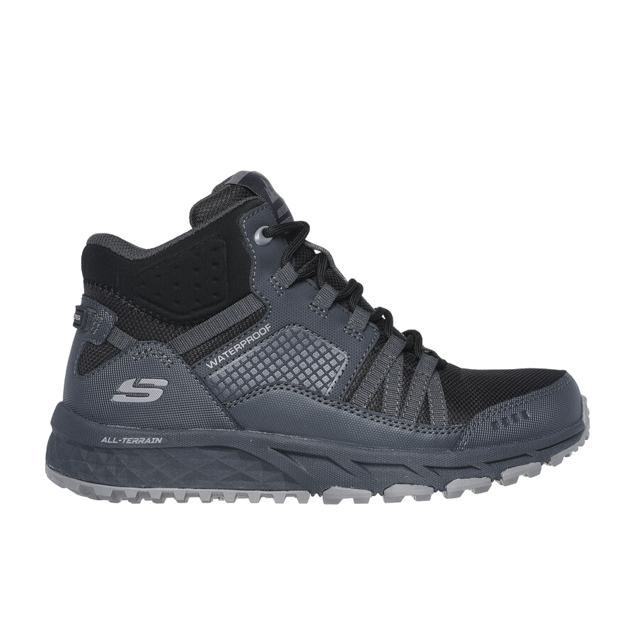 Skechers scarpa da trail alta da donna Escape Plan Outward Voyage 180063/CCBK carbone-nero