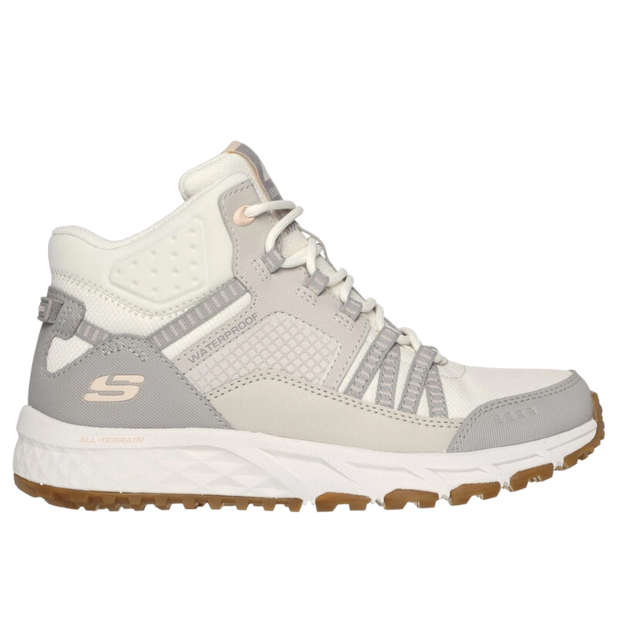 Skechers scarpa da trail alta da donna Escape Plan Outward Voyage 180063/OFWT bianco spento