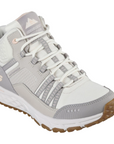 Skechers scarpa da trail alta da donna Escape Plan Outward Voyage 180063/OFWT bianco spento