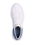 Skechers scarpa sneakers da daonna Cordova Classic Best Behavior 185060/WBL bianco-blu
