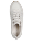 Skechers scarpa sneakers da donna Billion 2 Fine Shine 177345/OFWT bianco spento