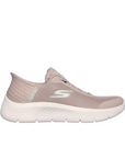 Skechers scarpa sneakers da donna Slip-ins Go Walk Flex Grand Entry 124836/TPE tortora