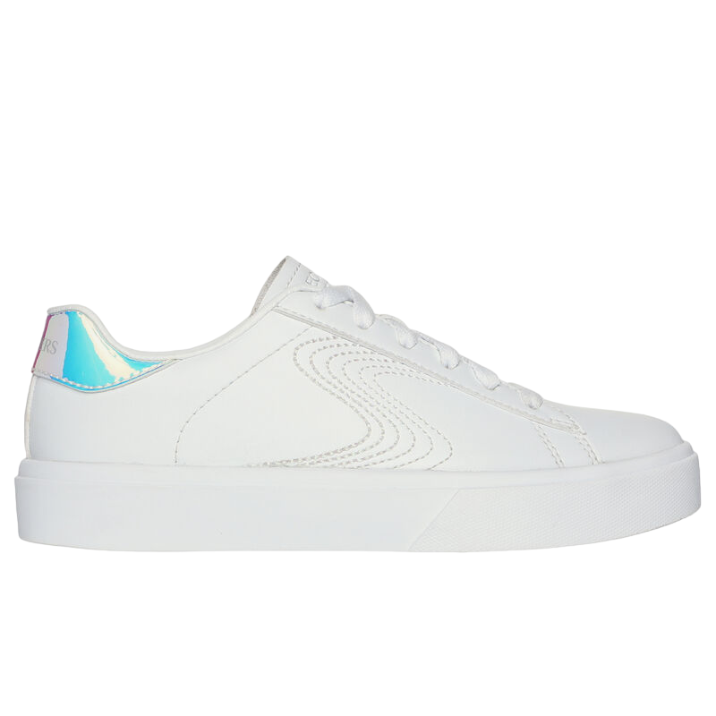 Skechers scarpa sneakers da ragazza Eden LX Magical Dream 310097L/WSL bianco-argento