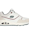 Skechers scarpa sneakers da uomo Uno Retro One 183020Skechers scarpa sneakers da uomo Uno Retro One 183020/WGR bianco verde/WGR bianco verde