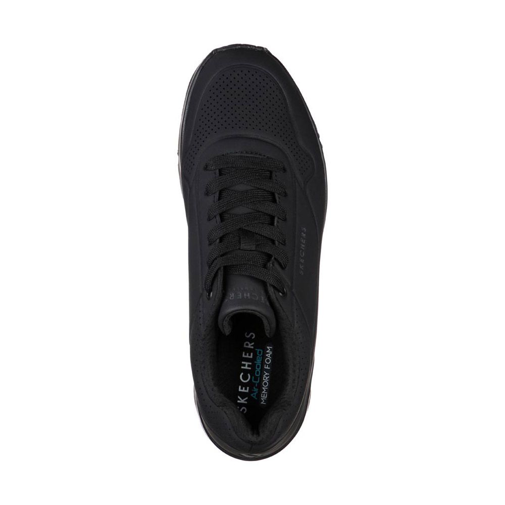 Skechers scarpa sneakers da uomo Uno Stand On Air 52458/BBK nero