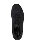 Skechers scarpa sneakers da uomo Uno Stand On Air 52458/BBK nero