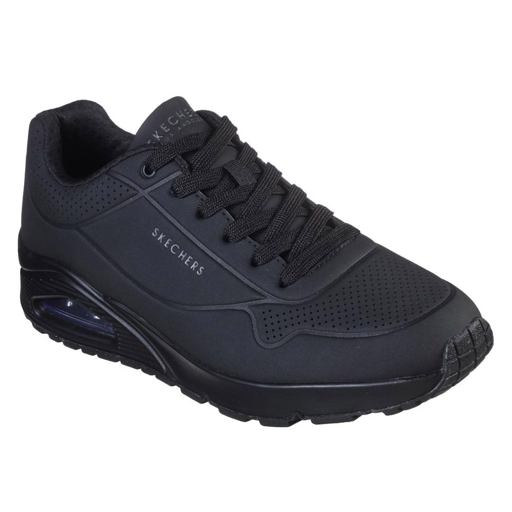 Skechers scarpa sneakers da uomo Uno Stand On Air 52458/BBK nero