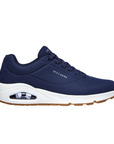 Skechers scarpa sneakers da uomo Uno Stand On Air 52458/NVY blu