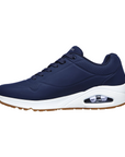 Skechers scarpa sneakers da uomo Uno Stand On Air 52458/NVY blu