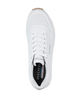 Skechers scarpa sneakers da uomo Uno Stand On Air 52458/WHT bianco