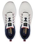Skechers scarpa sportiva da uomo Vapor Foam 232625/WNVR bianco-blu-rosso