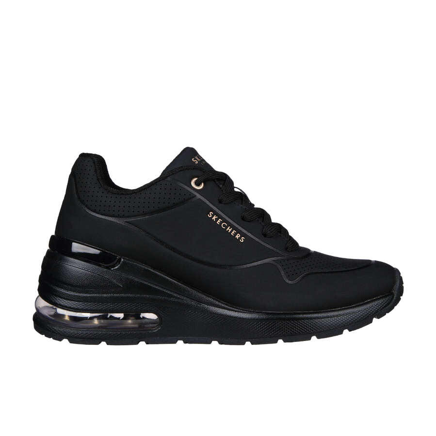 Skechers sneakers da donna Million Air Elevated Air 155401/BBK nero