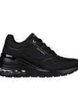 Skechers sneakers da donna Million Air Elevated Air 155401/BBK nero