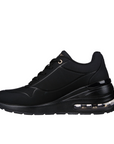 Skechers sneakers da donna Million Air Elevated Air 155401/BBK nero