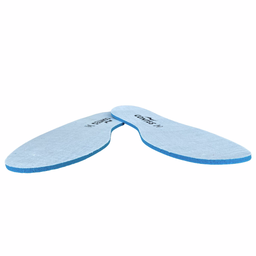 Soletta Contes X-GEL in schiuma gel ammortizzante anti-shock con rivestimento cotone