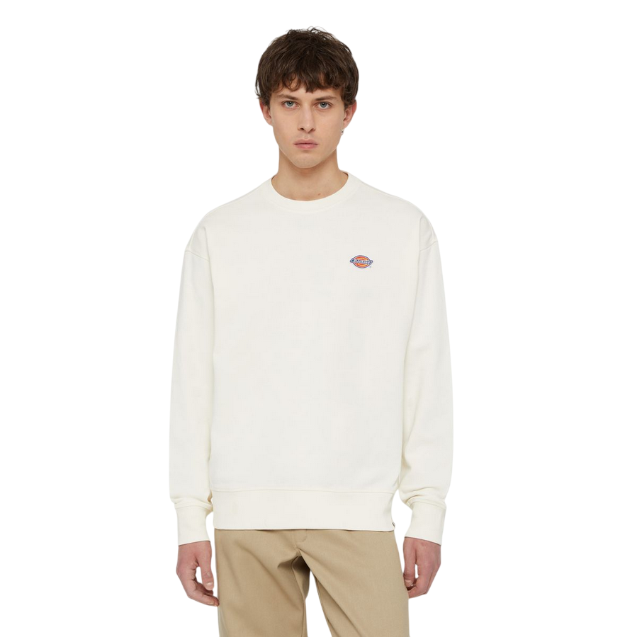 Sportiamo_Dickies Felpa girocollo da uomo Millersburg DK0A4YLZECR1 ecru